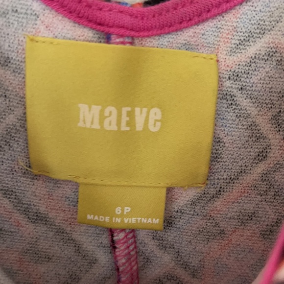 Maeve Anthropologie Sleeveless Multi-Color Dress - Picture 7 of 8